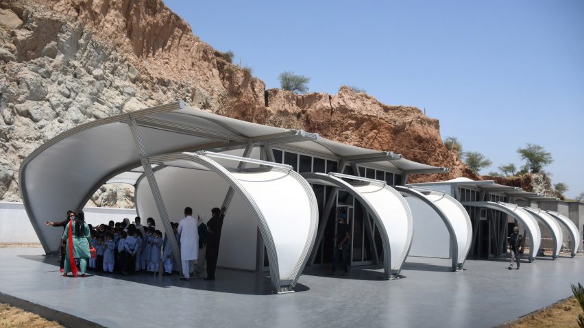 ZHA refugee camp tents