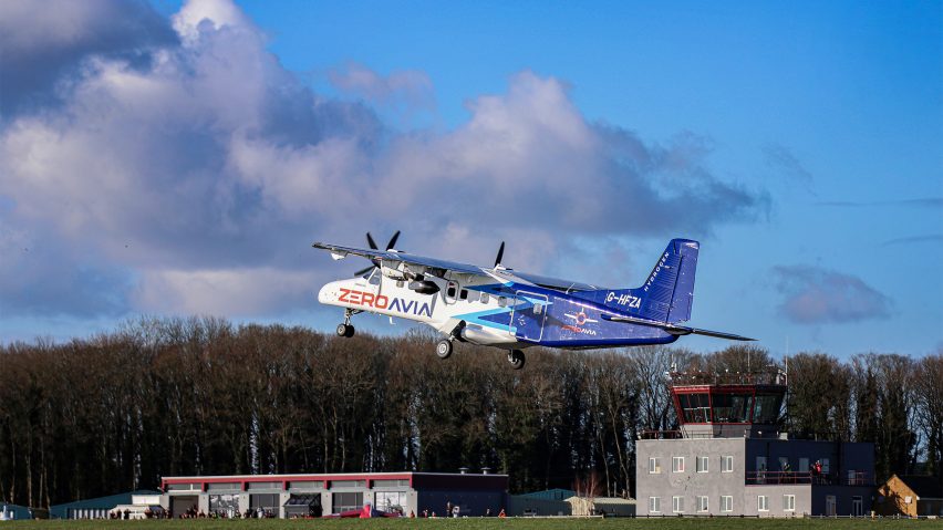 ZeroAvia tests largest plane with hydrogen-electric engine in skies of England