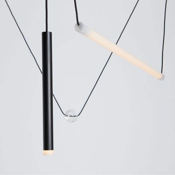 Photo of a lighting installation