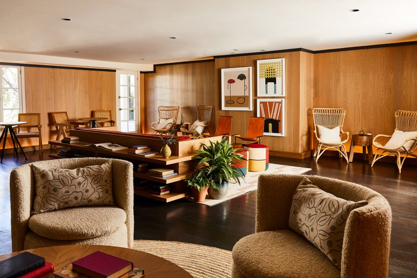 Upstairs lounge