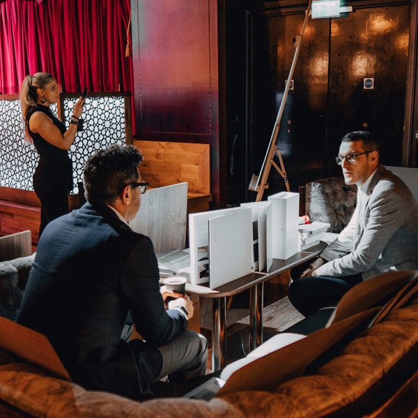 Photo of people sat together