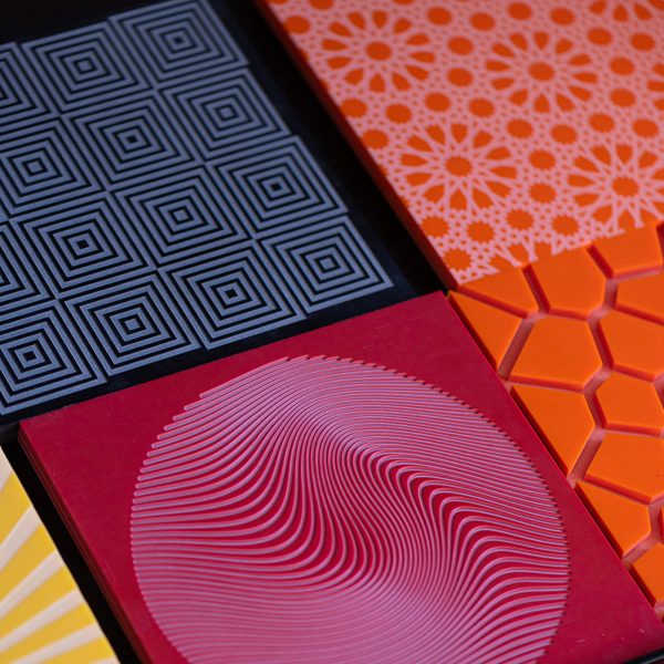 Photo of textured surfaces