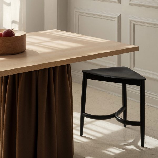 Tripot stool by Fogia in collaboration with Inga Sempé