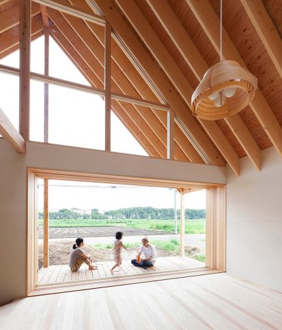 Pocket door in house by Tailored Design Lab