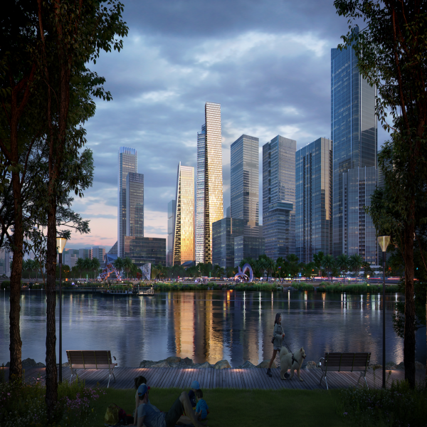 Qianhai Prisma Towers by BIG
