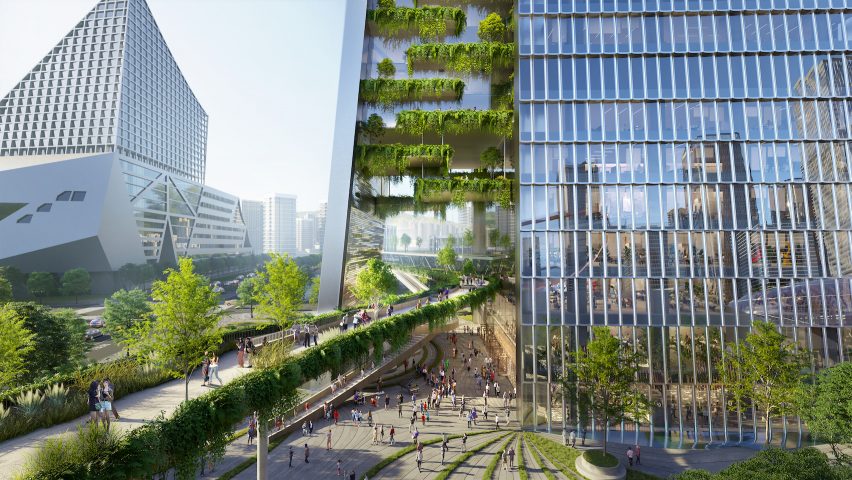 Qianhai Prisma Towers by BIG