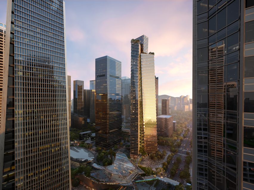 Qianhai Prisma Towers by BIG
