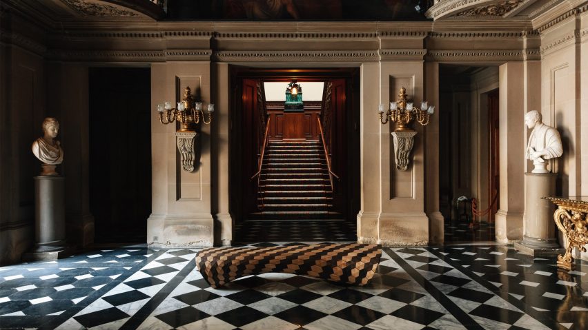 Photo of seating in a hall