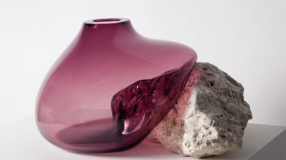 Photo of purple glassware