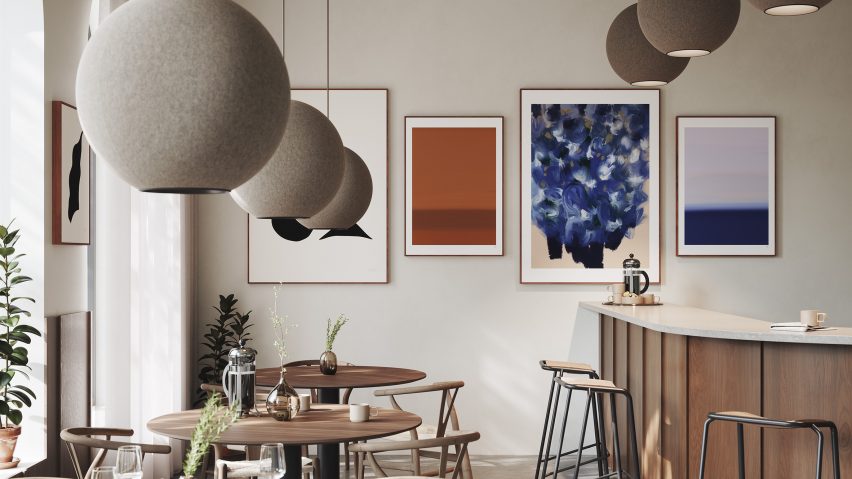 Abstracta x Wall of Art acoustic art prints by Abstracta