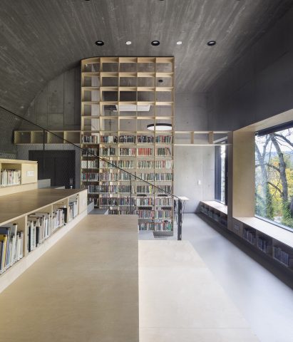 Interior photo of the building