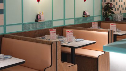 Bao Express restaurant in Paris by Atelieramo