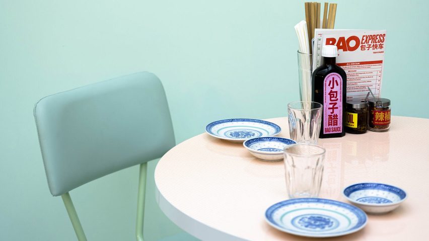 Bao Express restaurant in Paris by Atelieramo