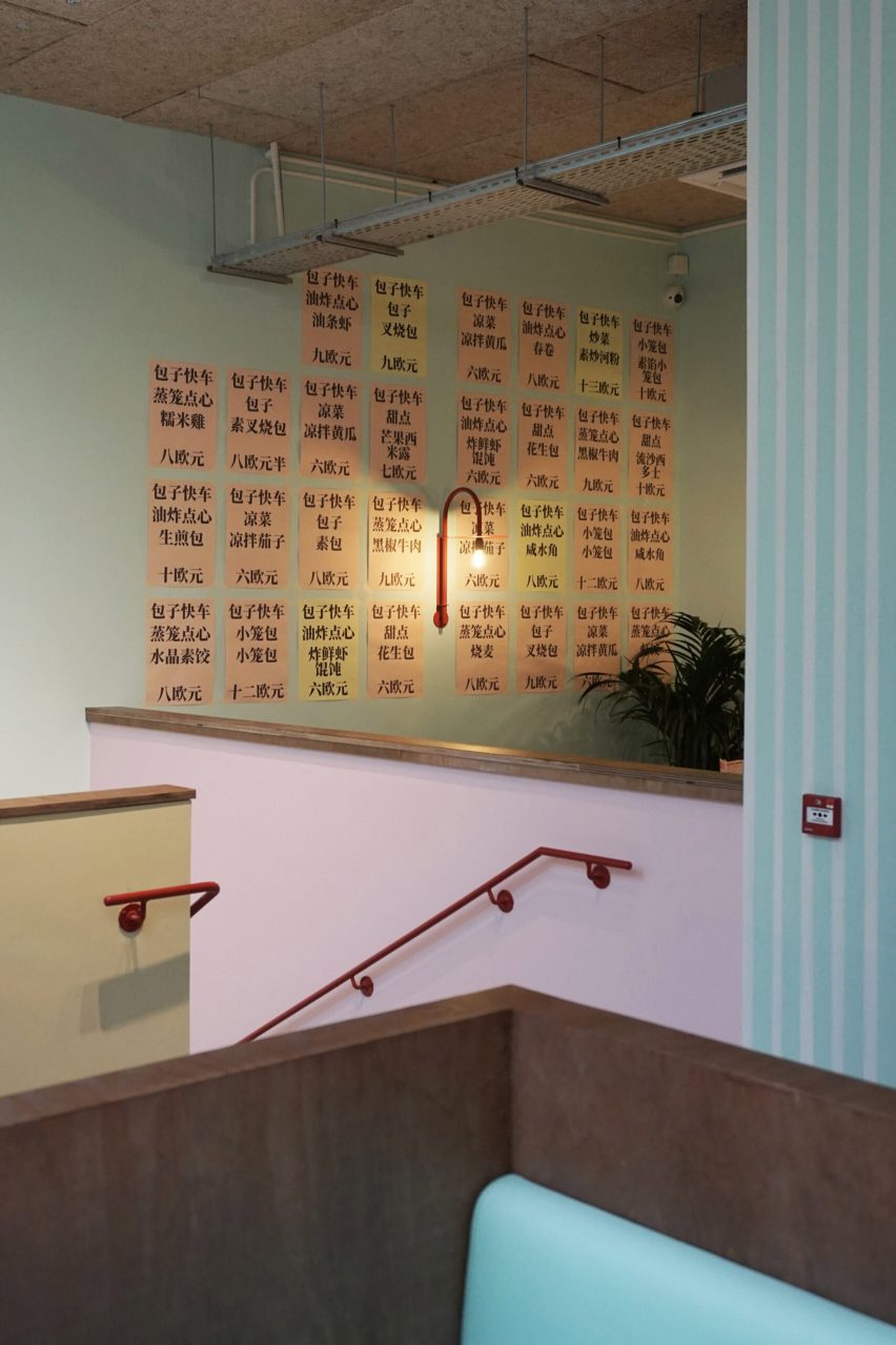 Bao Express restaurant in Paris by Atelieramo