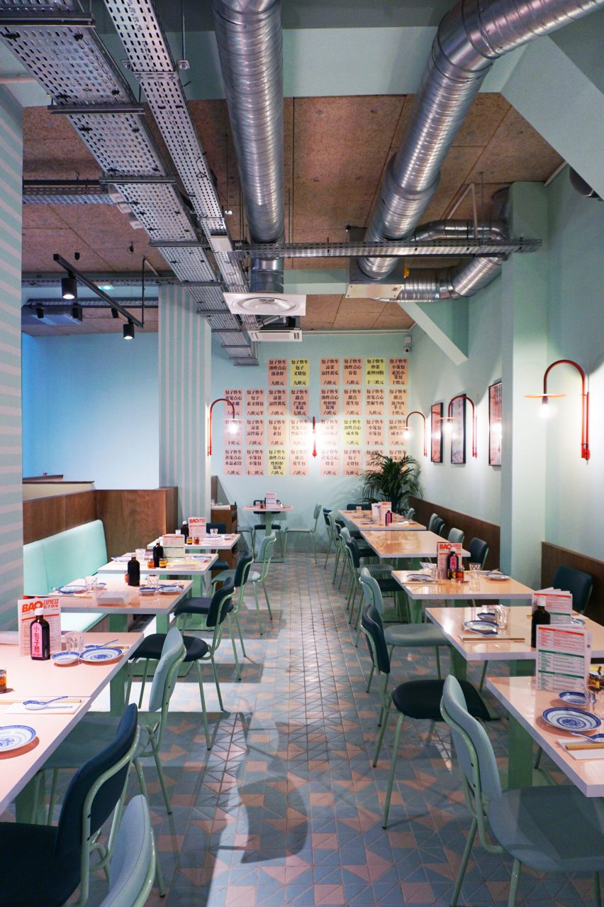 Bao Express restaurant in Paris by Atelieramo