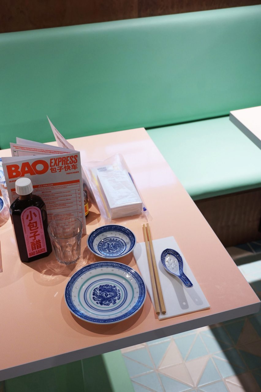 Bao Express restaurant in Paris by Atelieramo