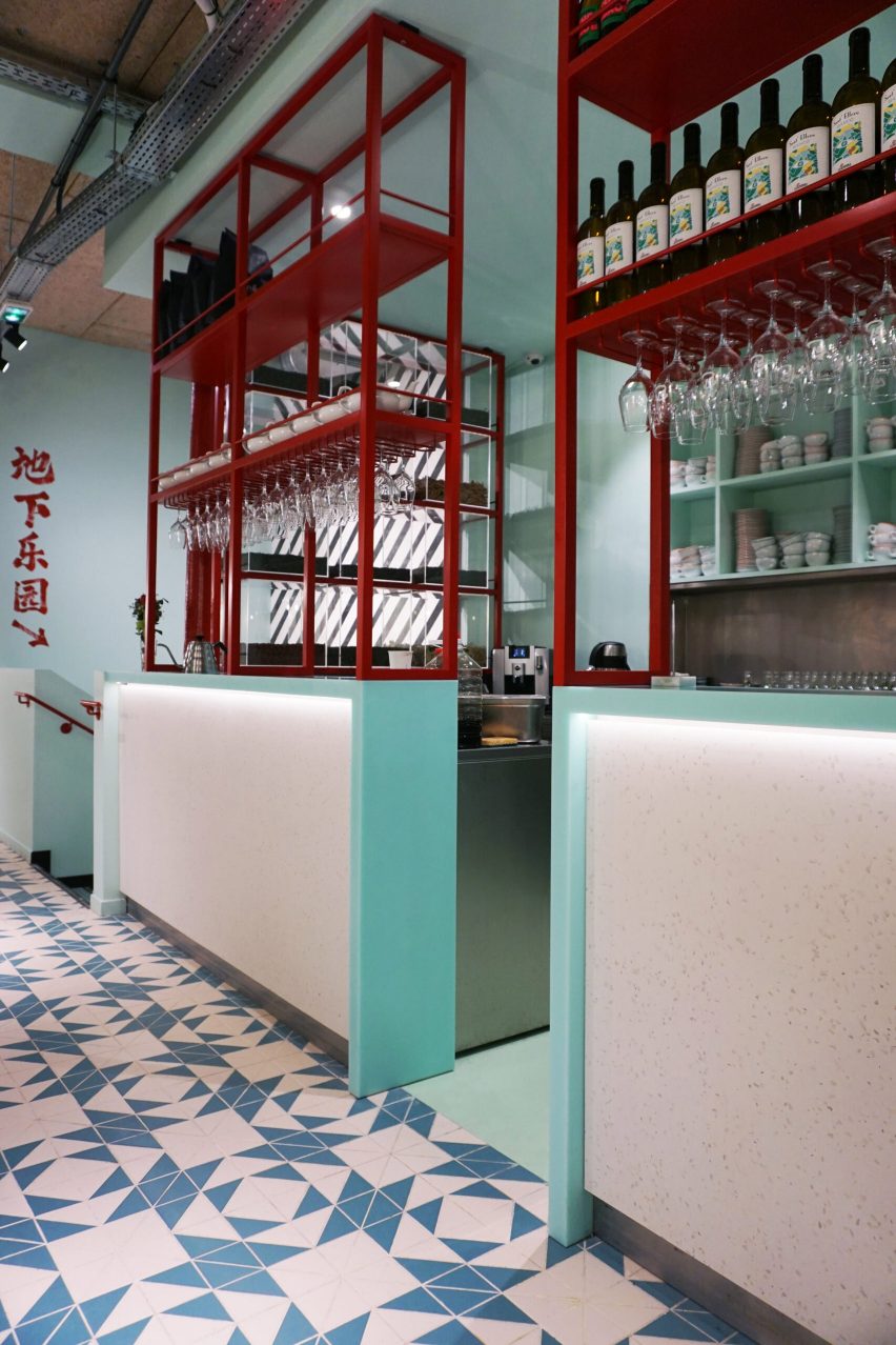 Bao Express restaurant in Paris by Atelieramo