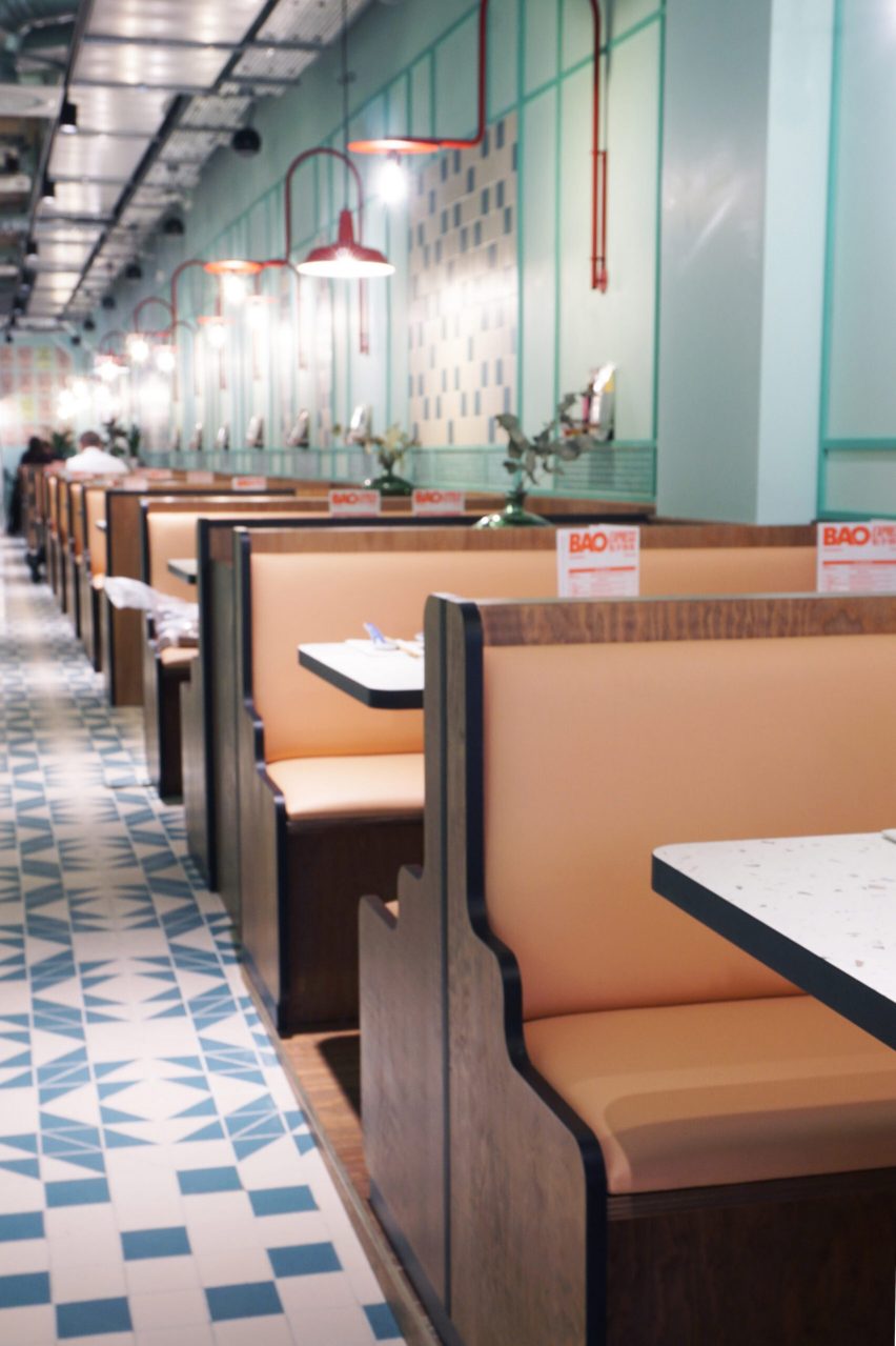 Bao Express restaurant in Paris by Atelieramo