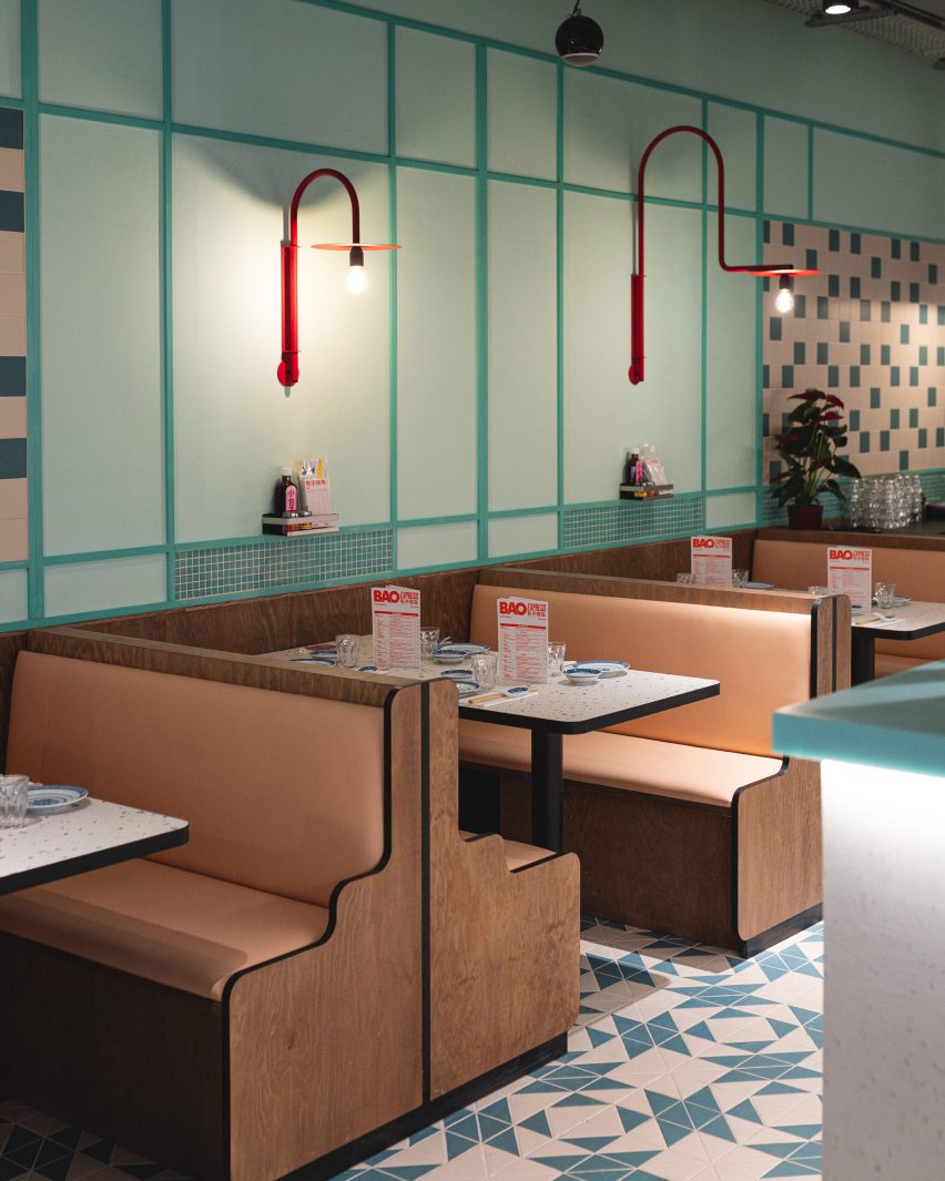 Bao Express restaurant in Paris by Atelieramo