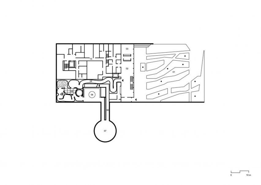 Basement floor plan