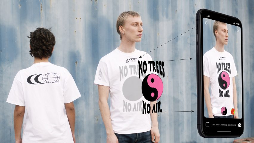 Carlings augmented reality T-shirt