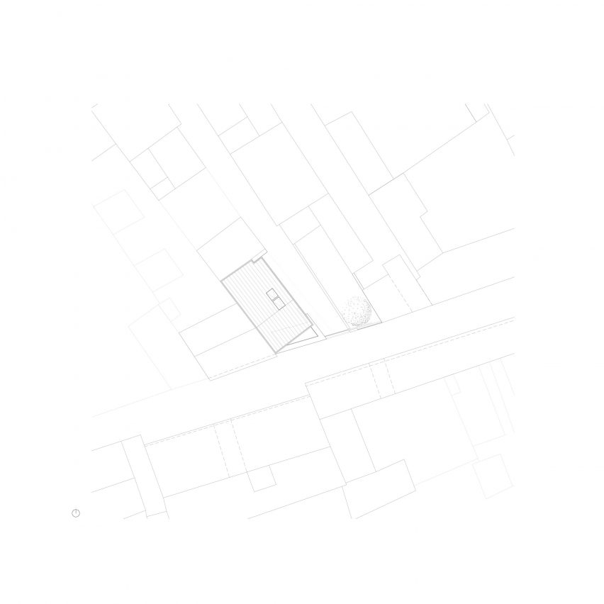 Site plan of Casa SM by Form_A