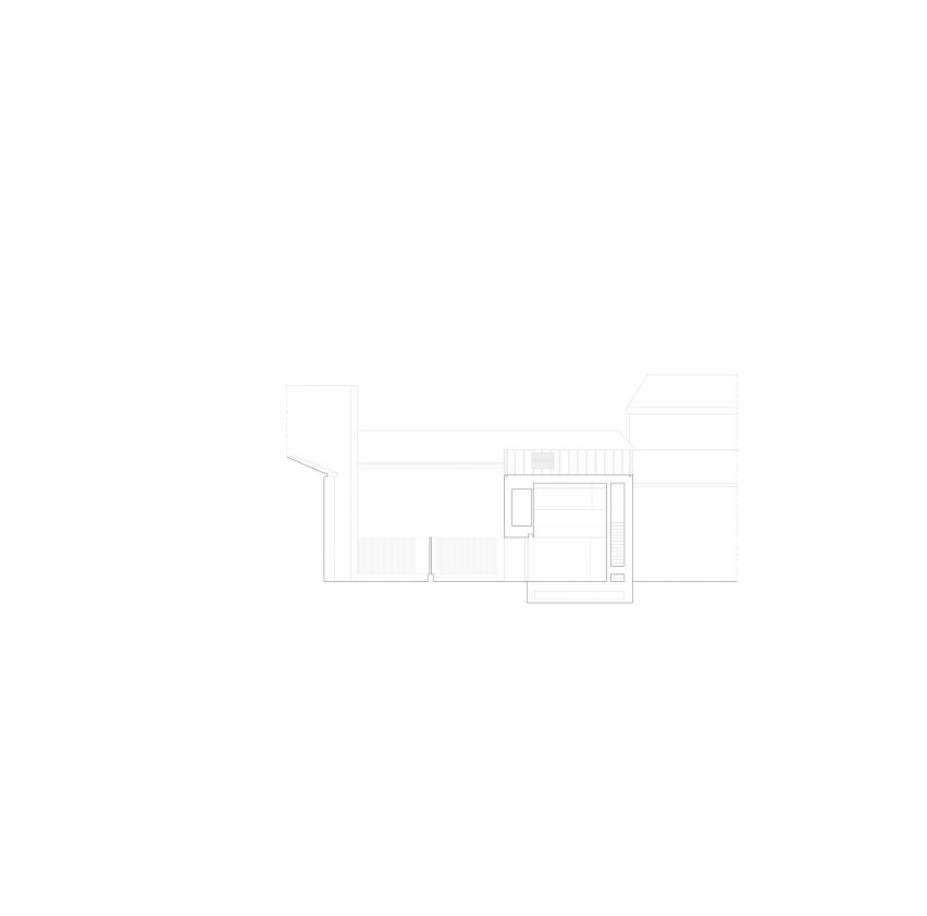 Elevation drawing of Casa SM by Form_A