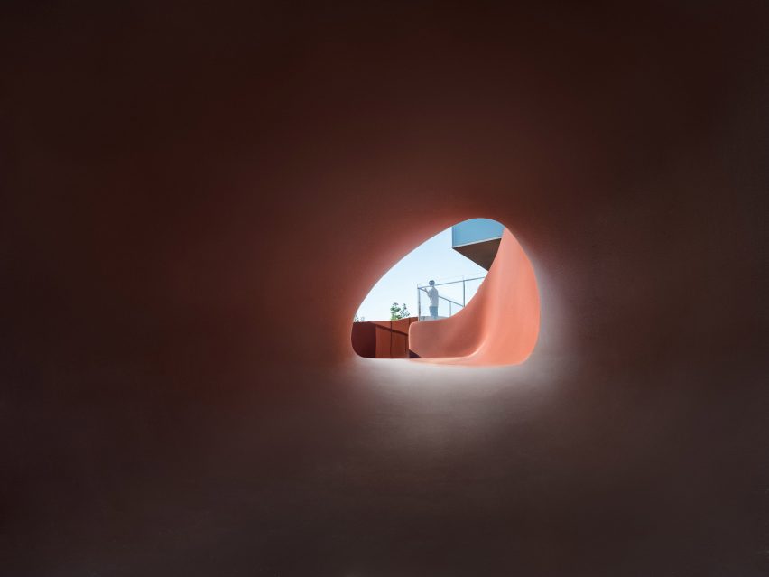 Interior of Chaohu Natural and Cultural Centre by Change Architects