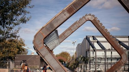 Cody Dock Rotating Bridge