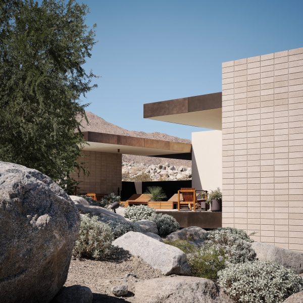 Desert Palisades house by Woods + Dangaran