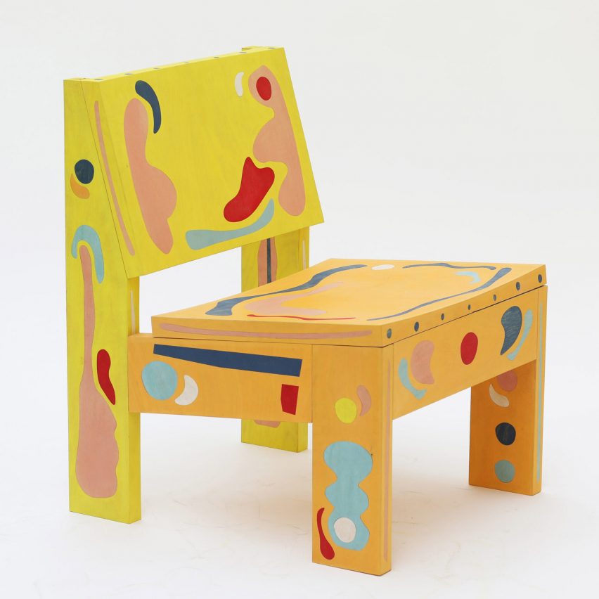 Super Superficial chair by Laura Kjær