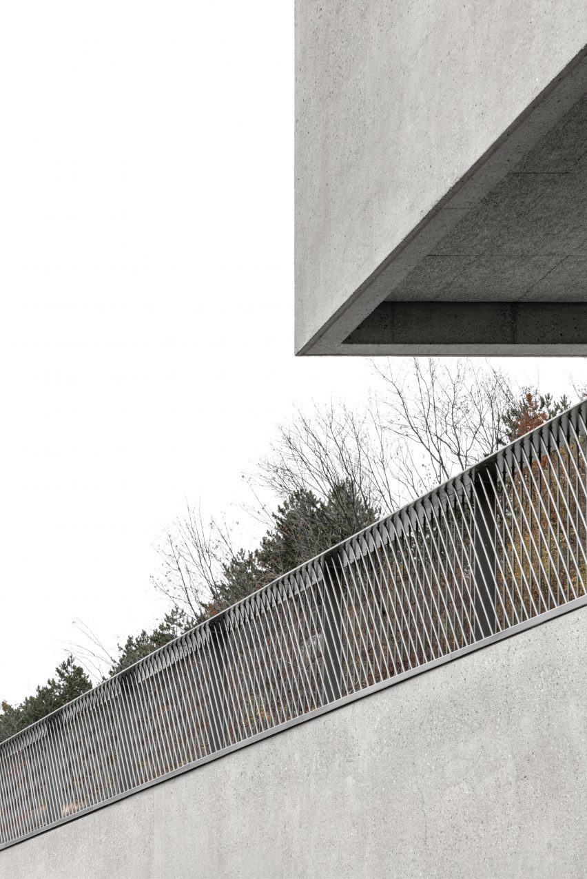 Exterior of Fieldhouse sports centre in South Tyrol by MoDus Architects