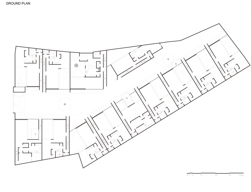 Ground level floor plan
