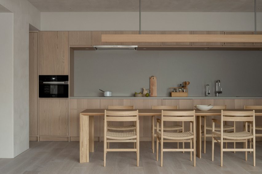 Kitchen by Karimoku for Tokyo flat