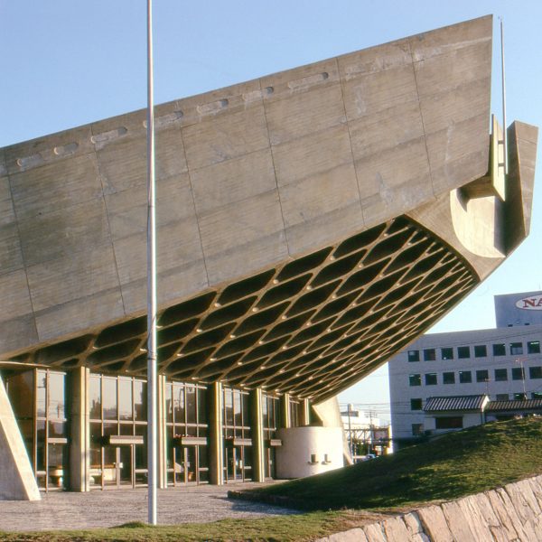 Kagawa Prefectural Gymnasium by Kenzo Tange