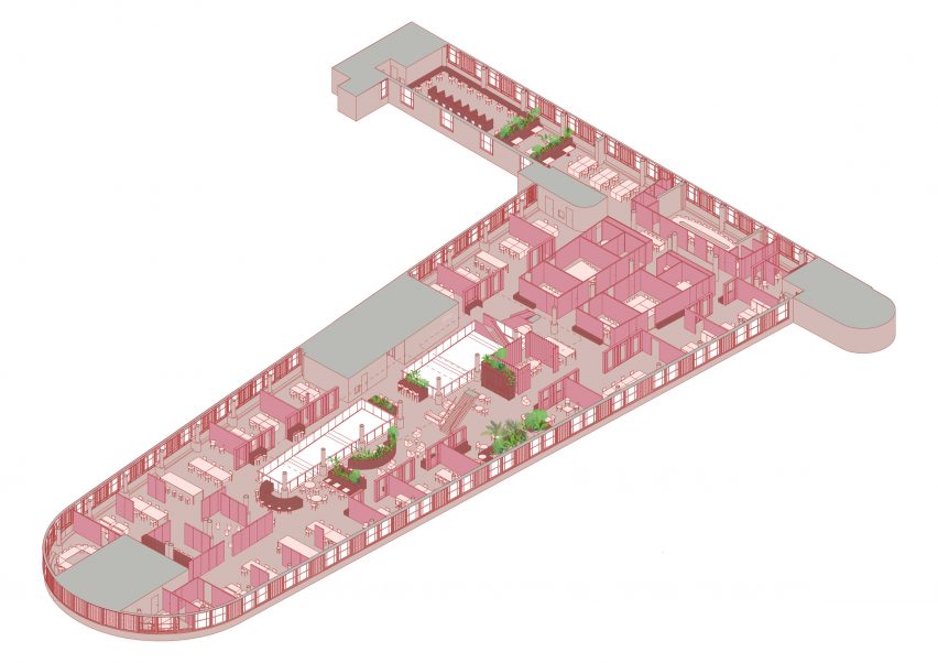 Axonometric drawing
