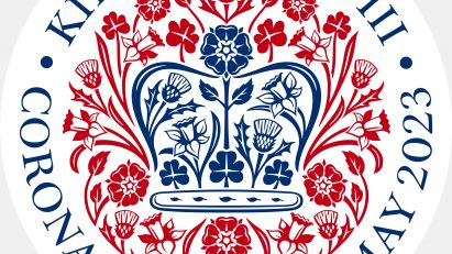 Coronation logo of King Charles III designed by Jony Ive