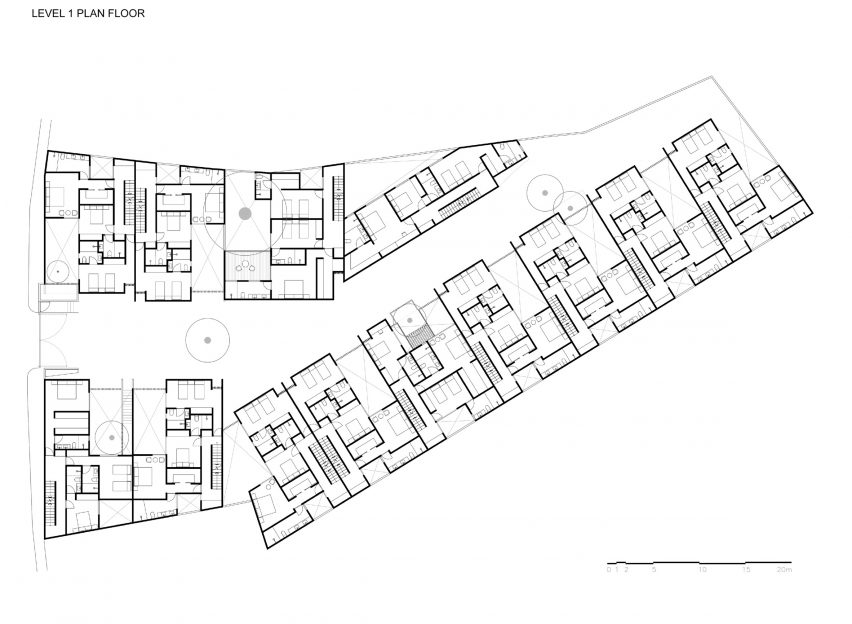 Level one floor plan
