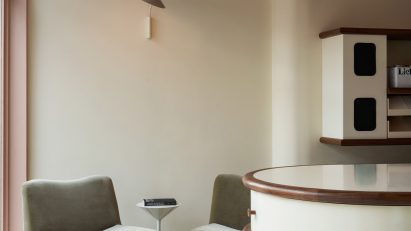 Lick paint shop in London has pink interiors