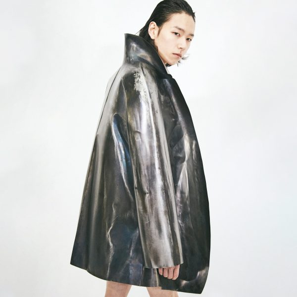 Photo of a metal jacket at Loewe