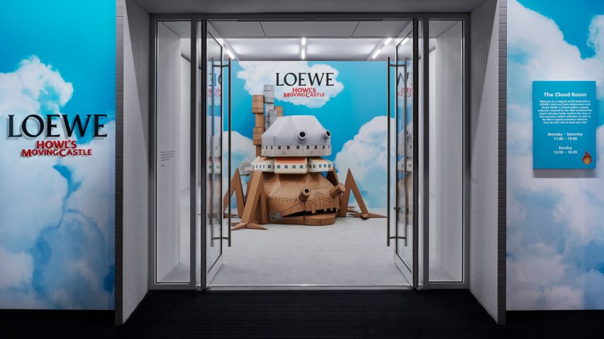 Loewe and Studio Ghibli collaboration, inspired by Howl's Moving Castle