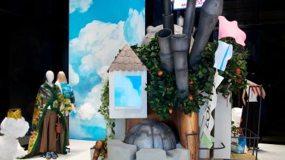 Loewe and Studio Ghibli collaboration at Selfridges Corner Shop