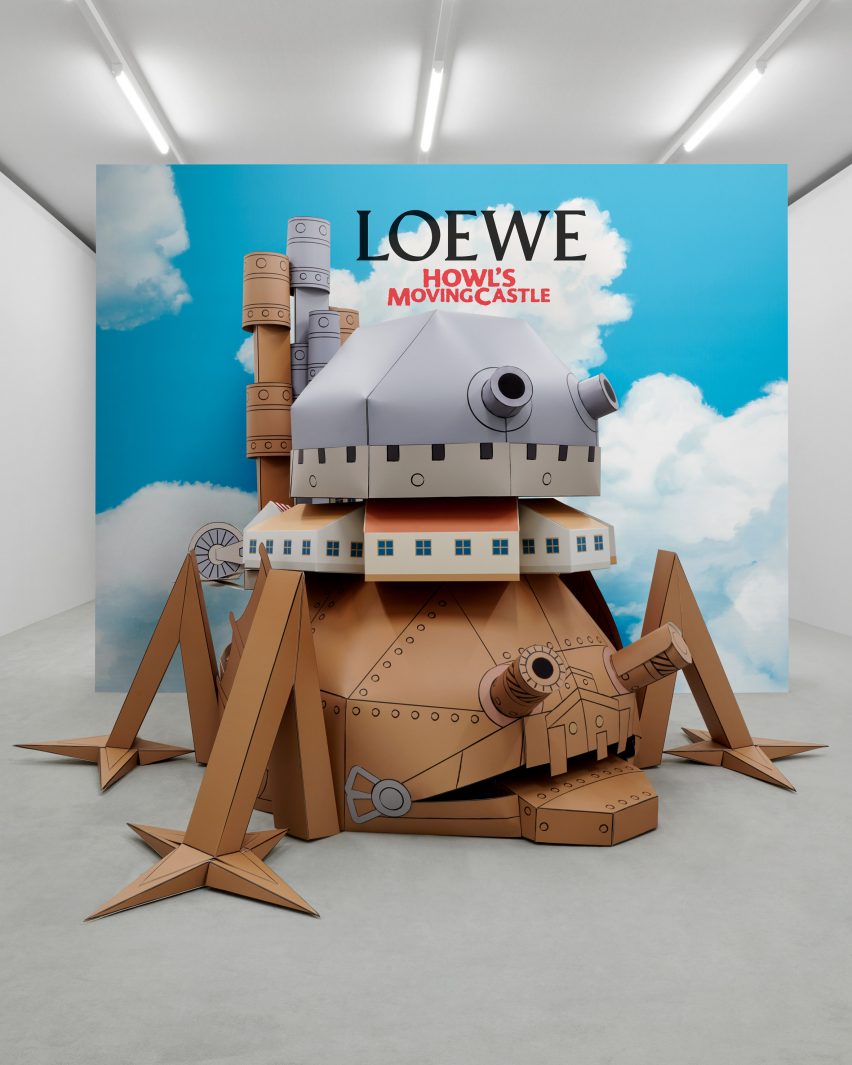 Loewe and Studio Ghibli collaboration, inspired by Howl's Moving Castle