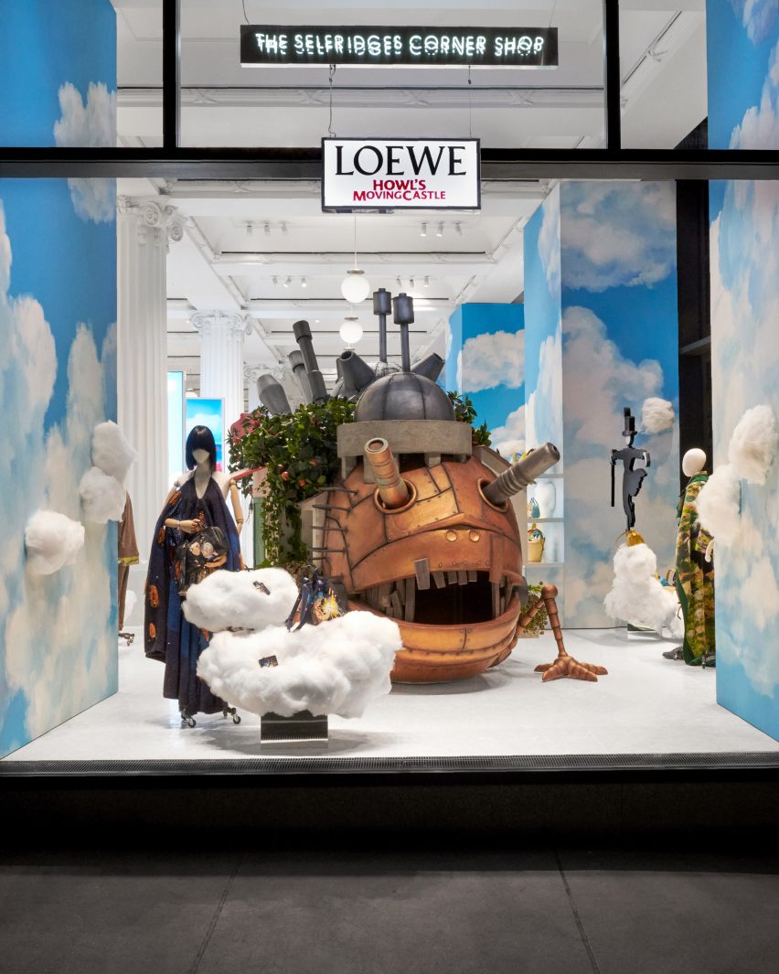 Loewe and Studio Ghibli collaboration, inspired by Howl's Moving Castle