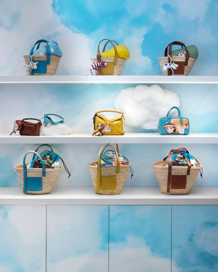 Loewe and Studio Ghibli collaboration, inspired by Howl's Moving Castle