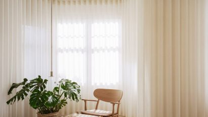 Interior of low energy house by Architecture for London