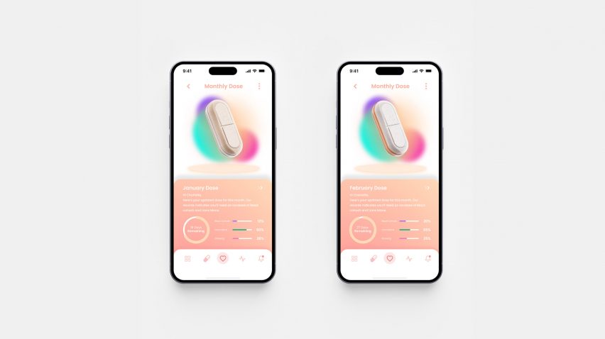 Two phones with the Luma app