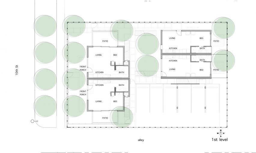 First level floor plan