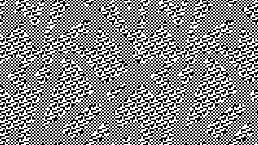 Black and white houndstooth graphic pattern
