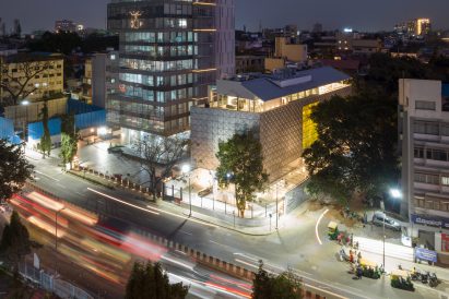 Aerial view of The Museum of Art & Photography